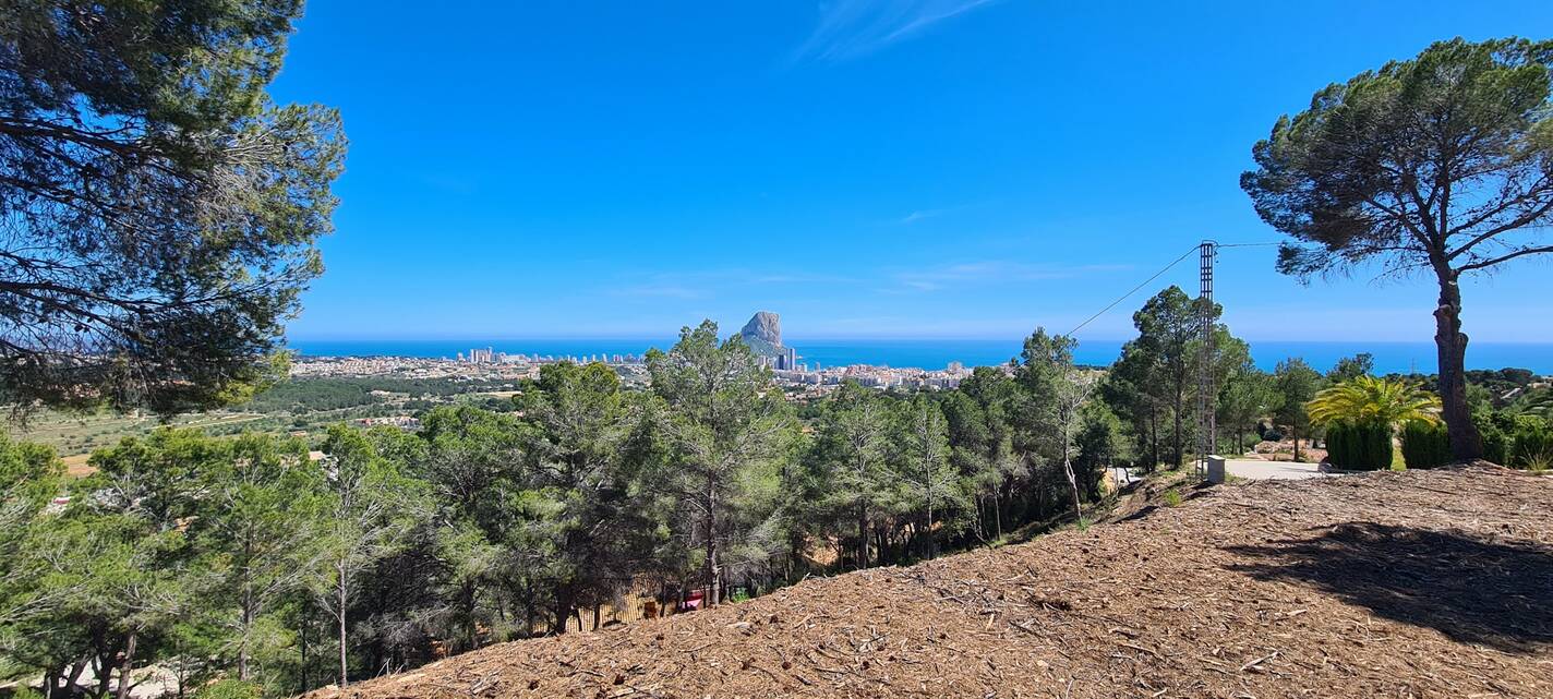 Plot for sale in Calpe 5